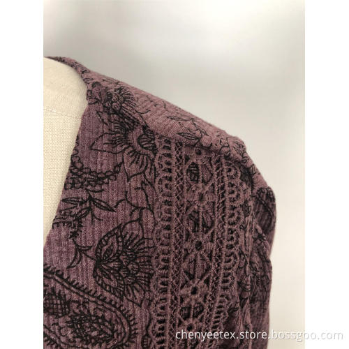 Long women's print long sleeves